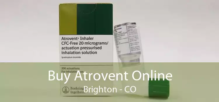 Buy Atrovent Online Brighton - CO