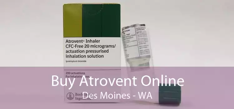 Buy Atrovent Online Des Moines - WA